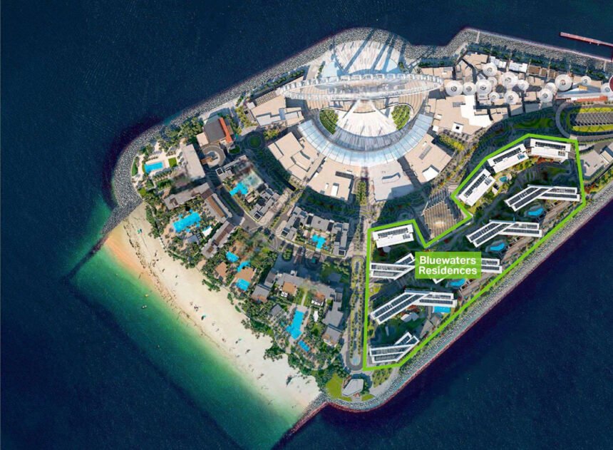 Master Plan Bluewaters Residences