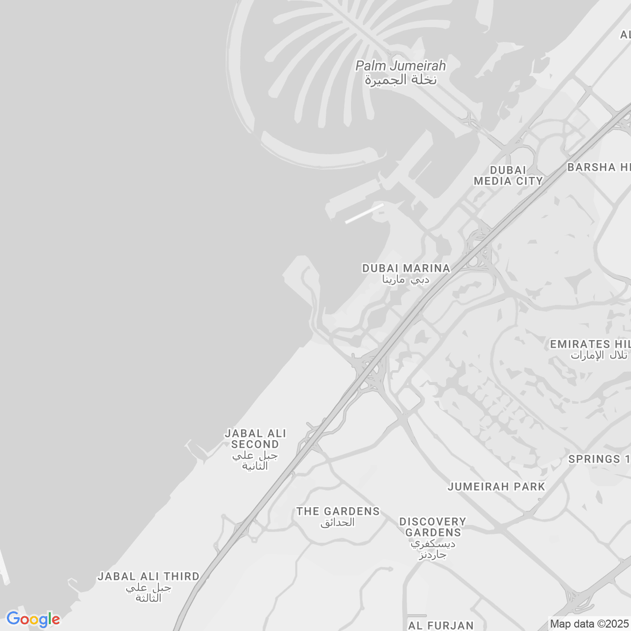 Location Bluewaters Bay