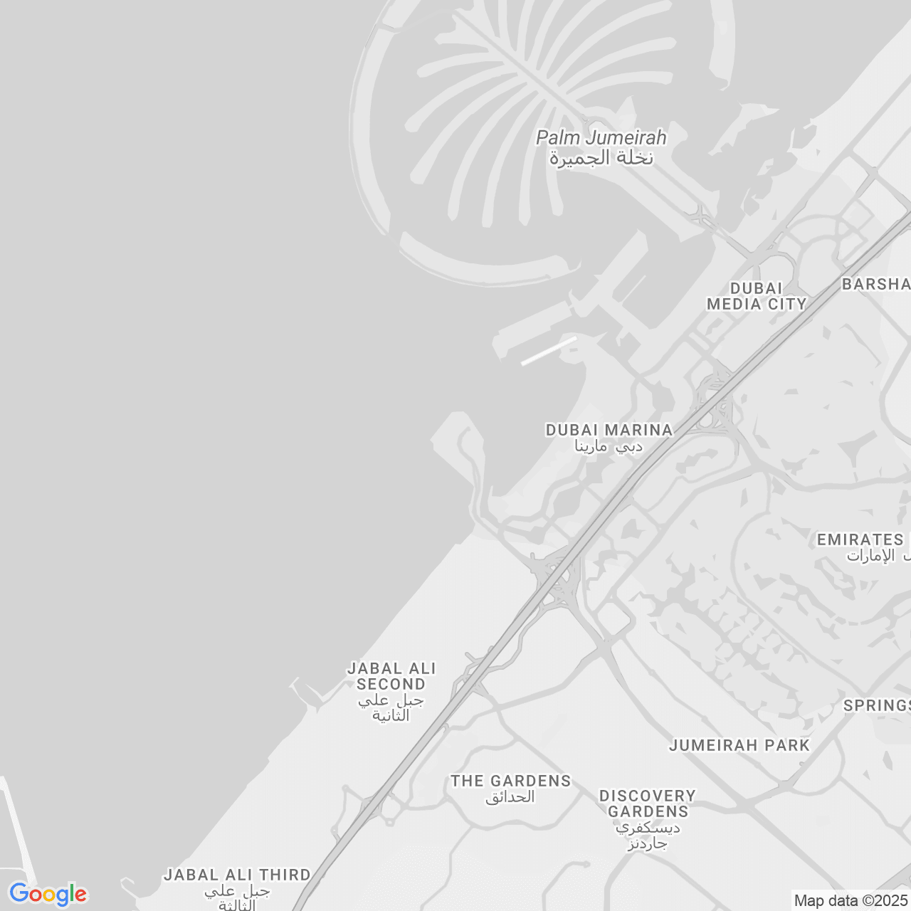 Location Bluewaters Residences